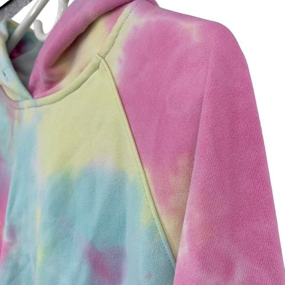 Dance & Marvel Sweatshirt Hoodie Tie Dye Large Women 2587 Vici GUC Pullover - Picture 4 of 9